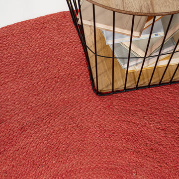 Zara Braided Coastal Cottage Round Jute Round Rug